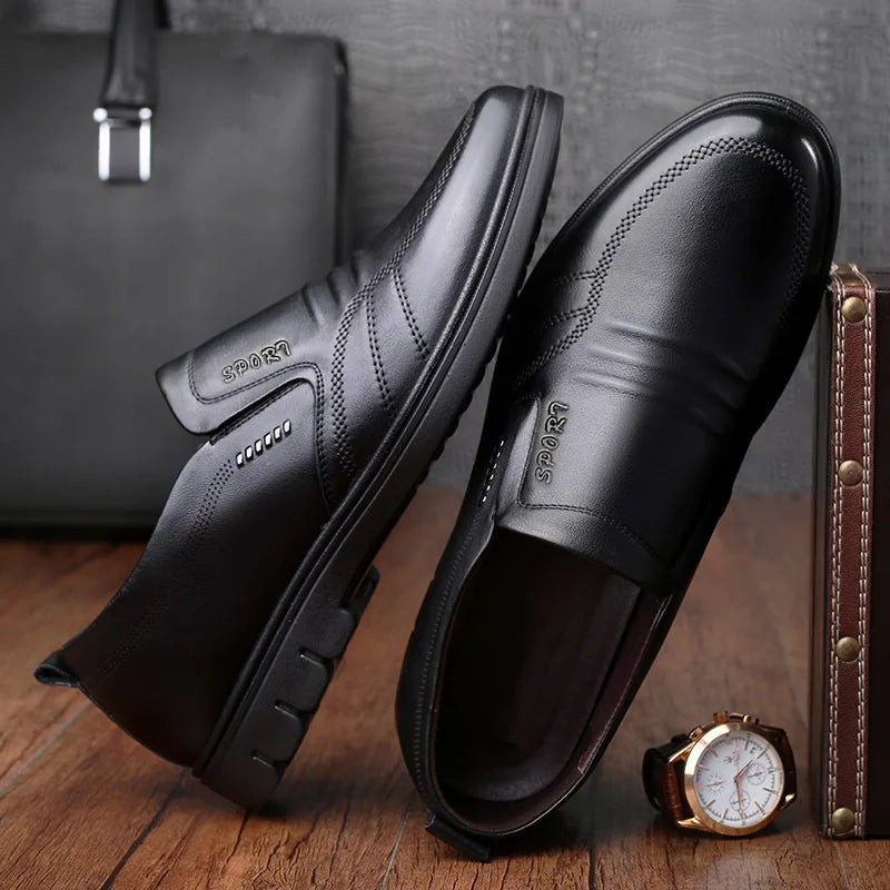 Chaussure Élégante en Cuir - Collection CuirMode