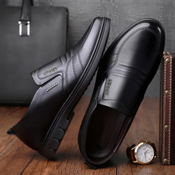 Chaussure Élégante en Cuir - Collection CuirMode